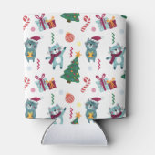 Rafraîchisseur Pour Canette Chats À Noël Motif Whimsical (Dos)