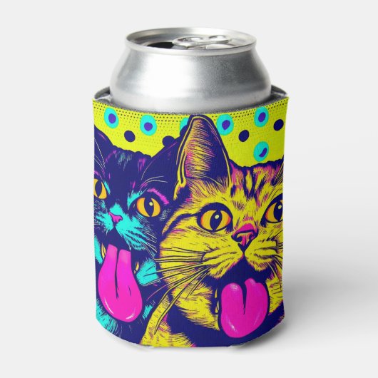 Rafraîchisseur Pour Canette Chats avec langue (Can devant)