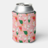 Rafraîchisseur Pour Canette Chats de Noël en Motif d'attraction (Can Dos)