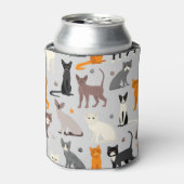 Rafraîchisseur Pour Canette Chats et Empreintes de pattes (Can devant)