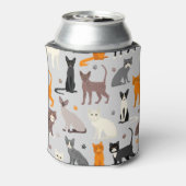 Rafraîchisseur Pour Canette Chats et Empreintes de pattes (Can Dos)