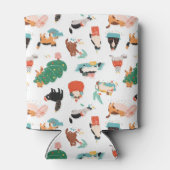 Rafraîchisseur Pour Canette Chats et Motifs de Noël (Dos)