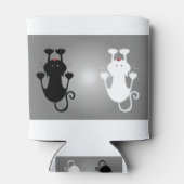 Rafraîchisseur Pour Canette Chats Kittens Les Cougars Kitten Chat Blanc (Dos)