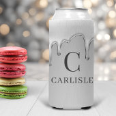 Rafraîchisseur Pour Canette Chaudrage métallique Chrome Monogramme