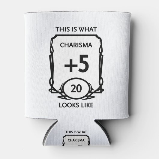 Rafraîchisseur Pour Canette Chaudron de charisma pour les donjons et les drago (Devant)