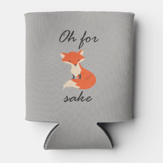 Rafraîchisseur Pour Canette Chauffage de saké Fox (Devant)