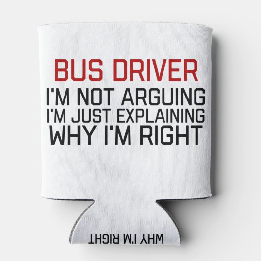 Rafraîchisseur Pour Canette chauffeur de bus (Dos)