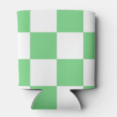 Rafraîchisseur Pour Canette Chaussure blanche verte Classic Retro Checks (Dos)