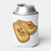 Rafraîchisseur Pour Canette Chaussures, tulipes, Hollande, Art (Can devant)