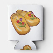 Rafraîchisseur Pour Canette Chaussures, tulipes, Hollande, Art (Dos)