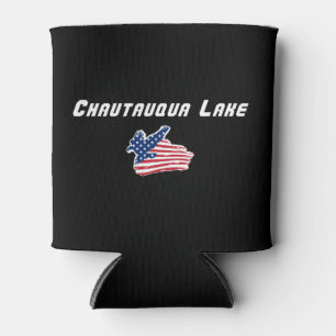 Rafraîchisseur Pour Canette Chautauqua Lake aigle patriotique de New York