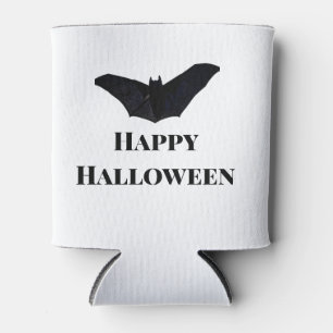 Rafraîchisseur Pour Canette Chauve-souris noire joyeux Halloween ajouter nom t