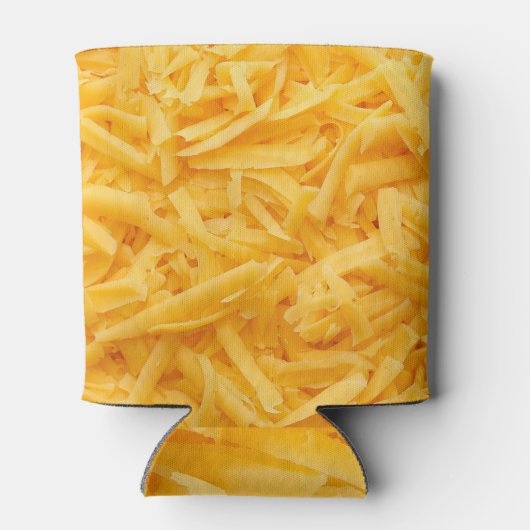 Rafraîchisseur Pour Canette Cheddar râpé : Cheese Top View (Dos)