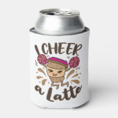 Rafraîchisseur Pour Canette Cheerling Je Salue Un Latte (Can devant)