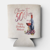 Rafraîchisseur Pour Canette Cheers Wine 50e anniversaire (Dos)