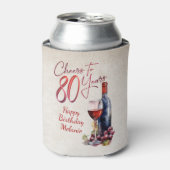 Rafraîchisseur Pour Canette Cheers Wine 80e anniversaire (Can devant)