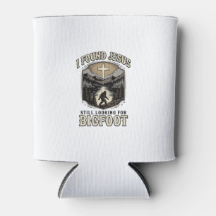 Rafraîchisseur Pour Canette Chemise chrétienne vintage Bigfoot Jésus drôle