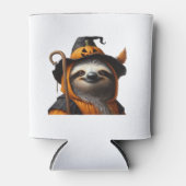 Rafraîchisseur Pour Canette Chemise classique Sloth Halloween (Devant)