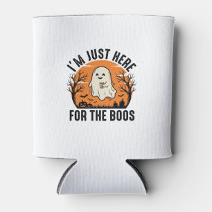 Rafraîchisseur Pour Canette Chemise drôle de fantôme d'Halloween juste ici pou