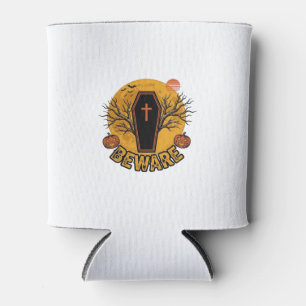 Rafraîchisseur Pour Canette Chemise vintage citrouille cercueil Halloween méfi
