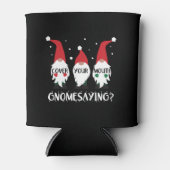 Rafraîchisseur Pour Canette Chemises De Noël Gnome Pour Femmes Gnome Noël F (Devant)