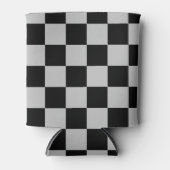 Rafraîchisseur Pour Canette Chèque noir blanc pouvant refroidir (Devant)