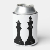 Rafraîchisseur Pour Canette Cheques Queen et King (Can devant)