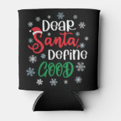 Rafraîchisseur Pour Canette Cher Père Noël Définir bon Noël drôle (Devant)