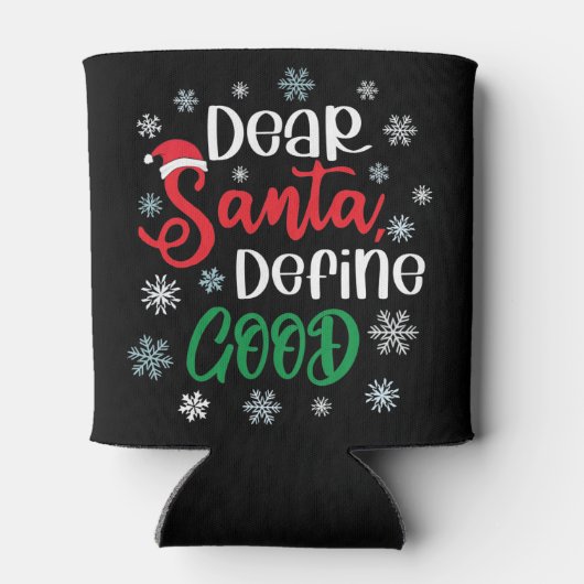 Rafraîchisseur Pour Canette Cher Père Noël Définir bon Noël drôle (Dos)