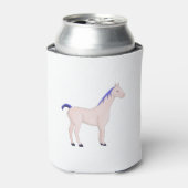 Rafraîchisseur Pour Canette Cheval avec un Mane Bleu (Can devant)