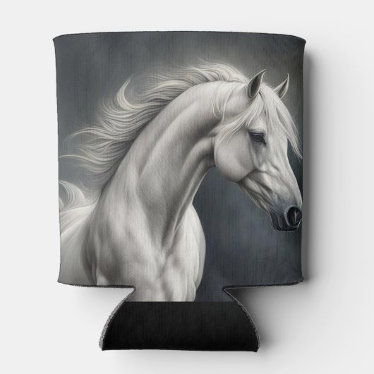 Rafraîchisseur Pour Canette Cheval blanc (Dos)