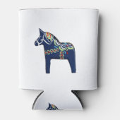 Rafraîchisseur Pour Canette Cheval Dala Bleu (Devant)