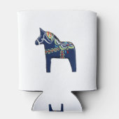 Rafraîchisseur Pour Canette Cheval Dala Bleu (Dos)
