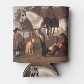 Rafraîchisseur Pour Canette Cheval dans un paysage Aelbert Cuyp (Devant)