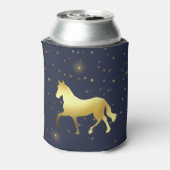 Rafraîchisseur Pour Canette cheval d'or étoiles équestre Monogramme (Can Dos)