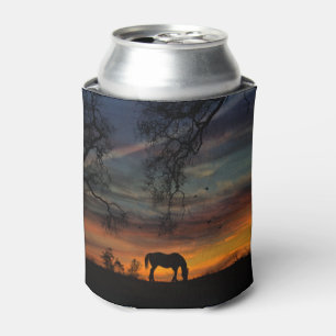 Rafraîchisseur Pour Canette Cheval et chêne Pays Southwestern Can Cooler