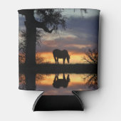 Rafraîchisseur Pour Canette Cheval et eau (Devant)