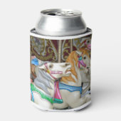 Rafraîchisseur Pour Canette Chevaux de carrousel colorés (Can devant)