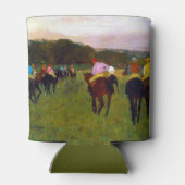 Rafraîchisseur Pour Canette Chevaux de course Edgar Degas à Longchamp (Dos)