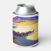 Rafraîchisseur Pour Canette Chevaux sauvages Maynard Dixon (Can devant)