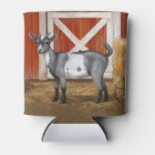 Rafraîchisseur Pour Canette Chèvre tachetée gris mou (Devant)