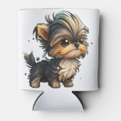 Rafraîchisseur Pour Canette Chibi Yorkshire Terrier (Devant)