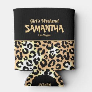 Rafraîchisseur Pour Canette Chic Girls Weekend Wild Empreinte de léopard