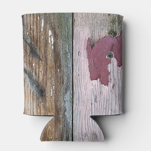 Rafraîchisseur Pour Canette Chic Shabby Bois Pouvant Rafraîchir (Dos)