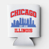 Rafraîchisseur Pour Canette Chicago, Illinois (Dos)