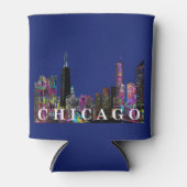 Rafraîchisseur Pour Canette Chicago, Illinois en graffiti (Devant)