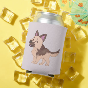 Rafraîchisseur Pour Canette Chien berger allemand de Kawaii