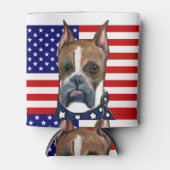 Rafraîchisseur Pour Canette Chien Boxer (Devant)