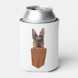 Rafraîchisseur Pour Canette Chien dans Pocket Funny Chien pour Amoureux de les