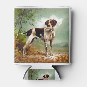 Rafraîchisseur Pour Canette Chien de chasse avec oiseau dans la bouche